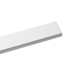 [Oberproabweiß80-5] Aluminium Klemmdeckel/ 80mm breit/ Farbe weiß